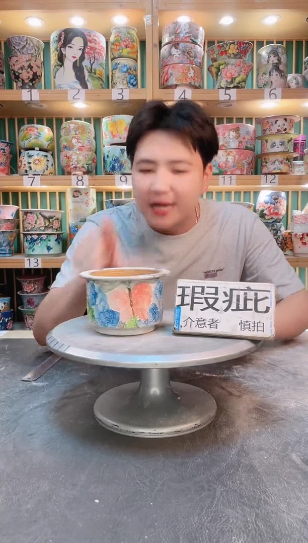 瓷片默认微瑕一物一拍0528-169