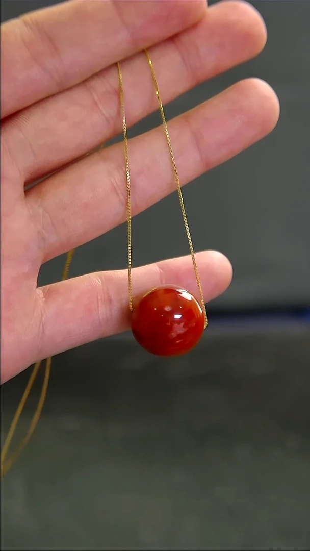 【闪购商品】南红玛瑙配饰未镶嵌003DY00121产品一个（搭链子）
