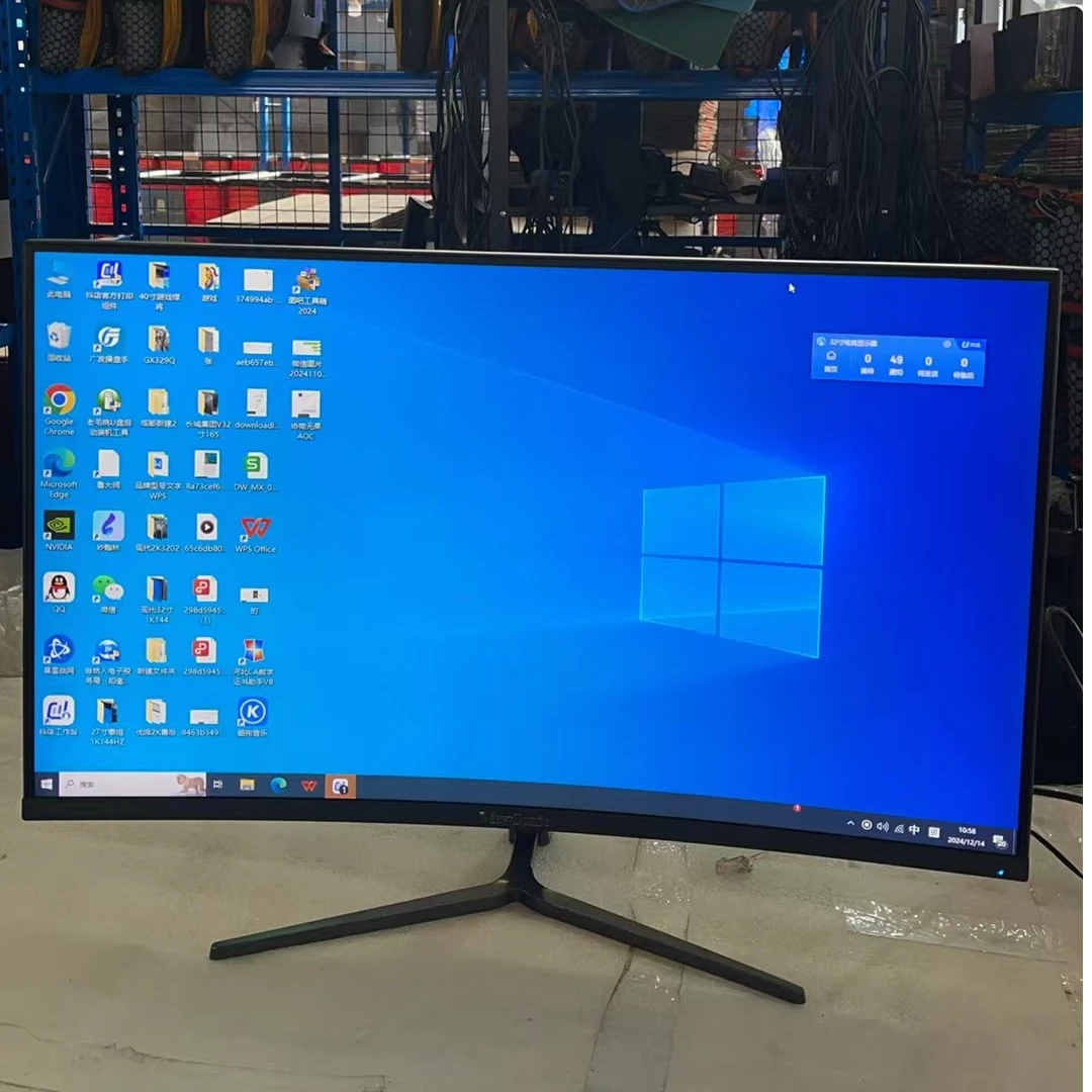 9新 ViewSonic/优派 二手透光优派32寸1K165HZ高刷电竞显示器