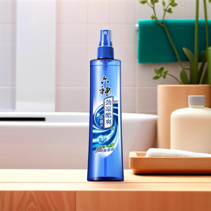 六神花露水喷瓶180ml×1瓶清新花香持久止痒家用驱蚊水提神清凉