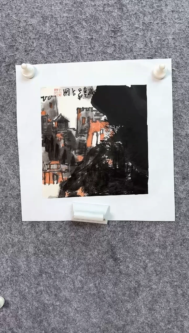 国画ST-JZP老师绘画作品