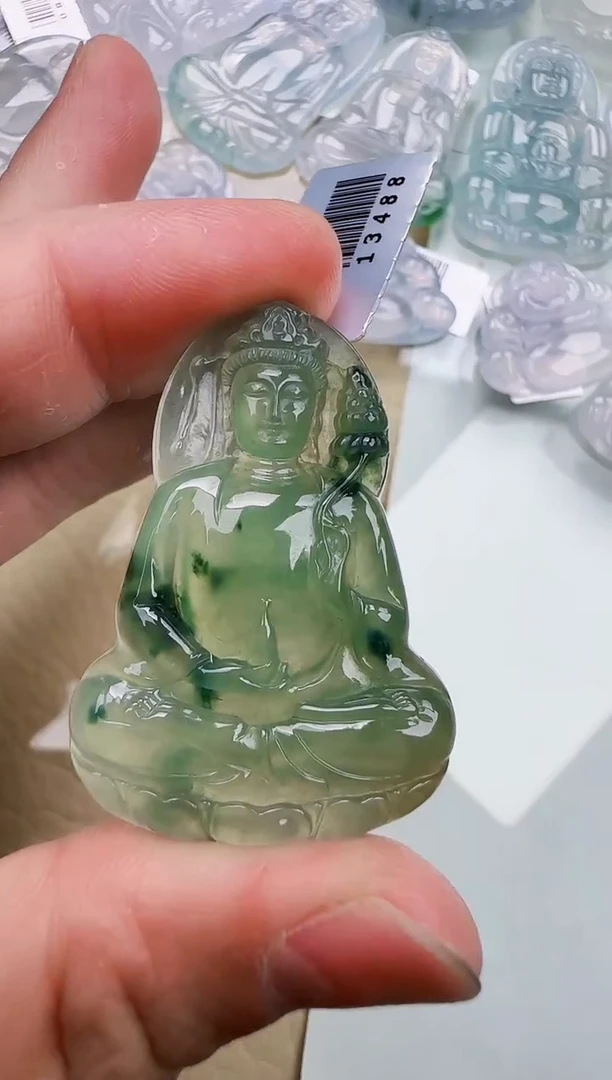 颈饰未镶嵌翡翠缅甸翡翠a货