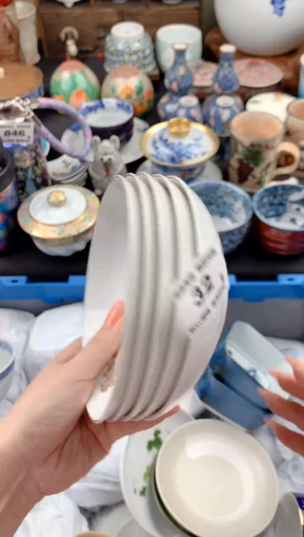 【闪购商品】瓷片32号九姑娘工艺品瓷器  