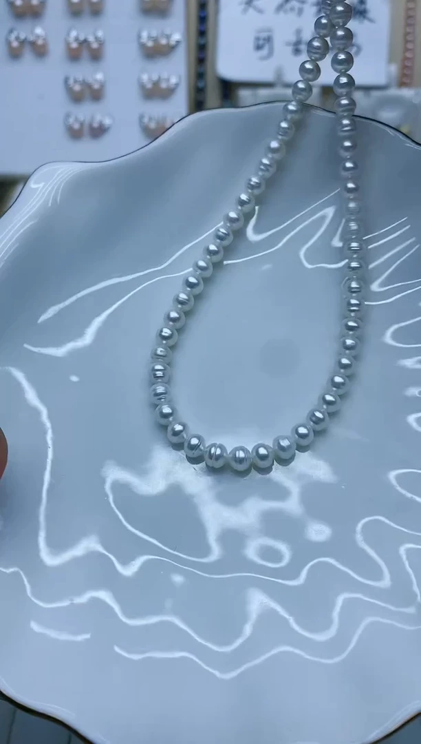 淡水珍珠未镶嵌项链项链多样性发其一