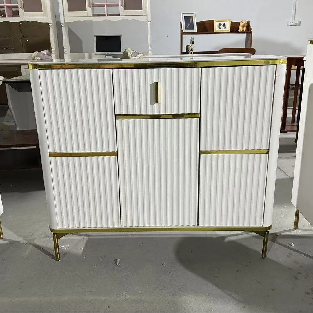 意式轻奢餐边柜收纳柜客厅靠墙储物置物柜