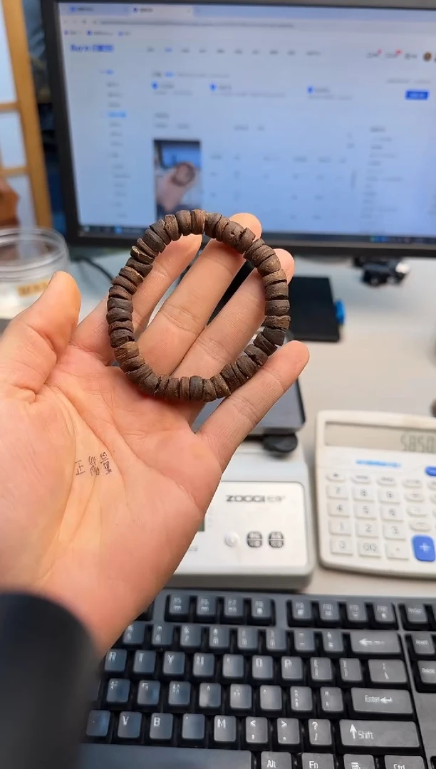 手串沉香富森红土沉香15克