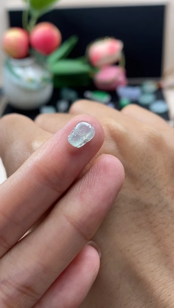 翡翠未镶嵌颈饰翡翠冰种貔貅