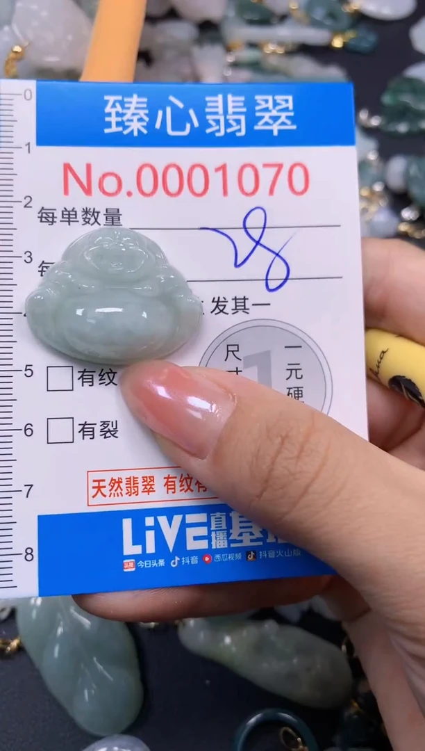 颈饰未镶嵌翡翠1070