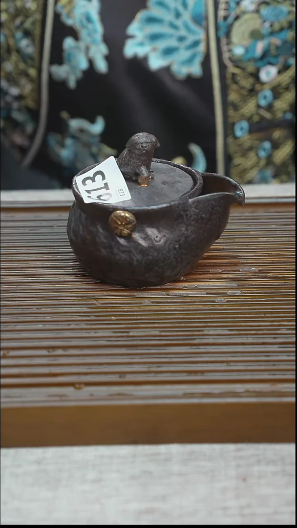 纯手工粗陶茶具每一只不一样