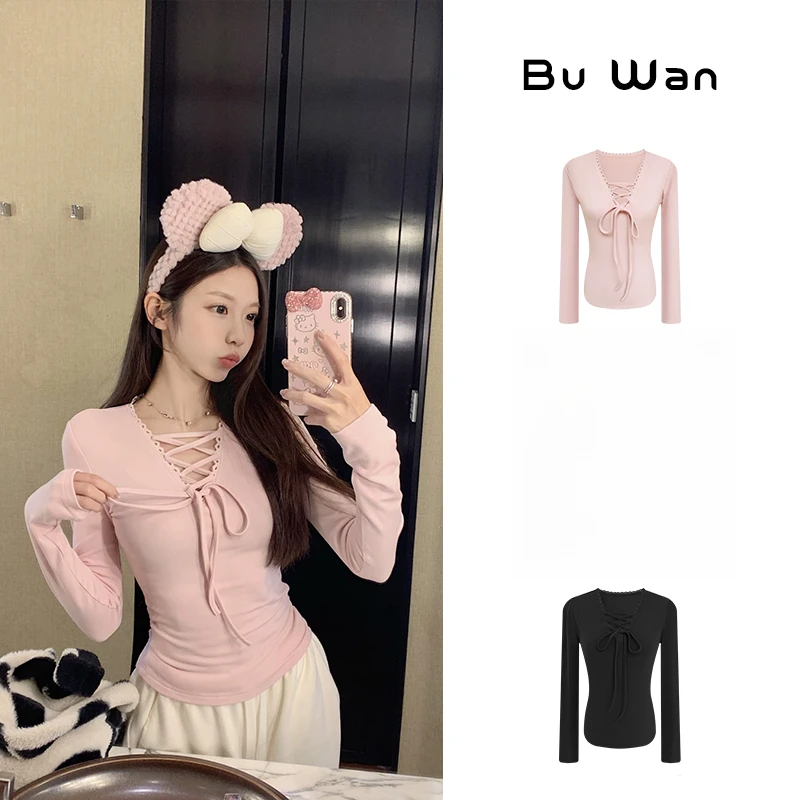 气质内搭洋气打底衫秋冬磨毛加厚长袖休闲上衣女保暖贴身洋气3211