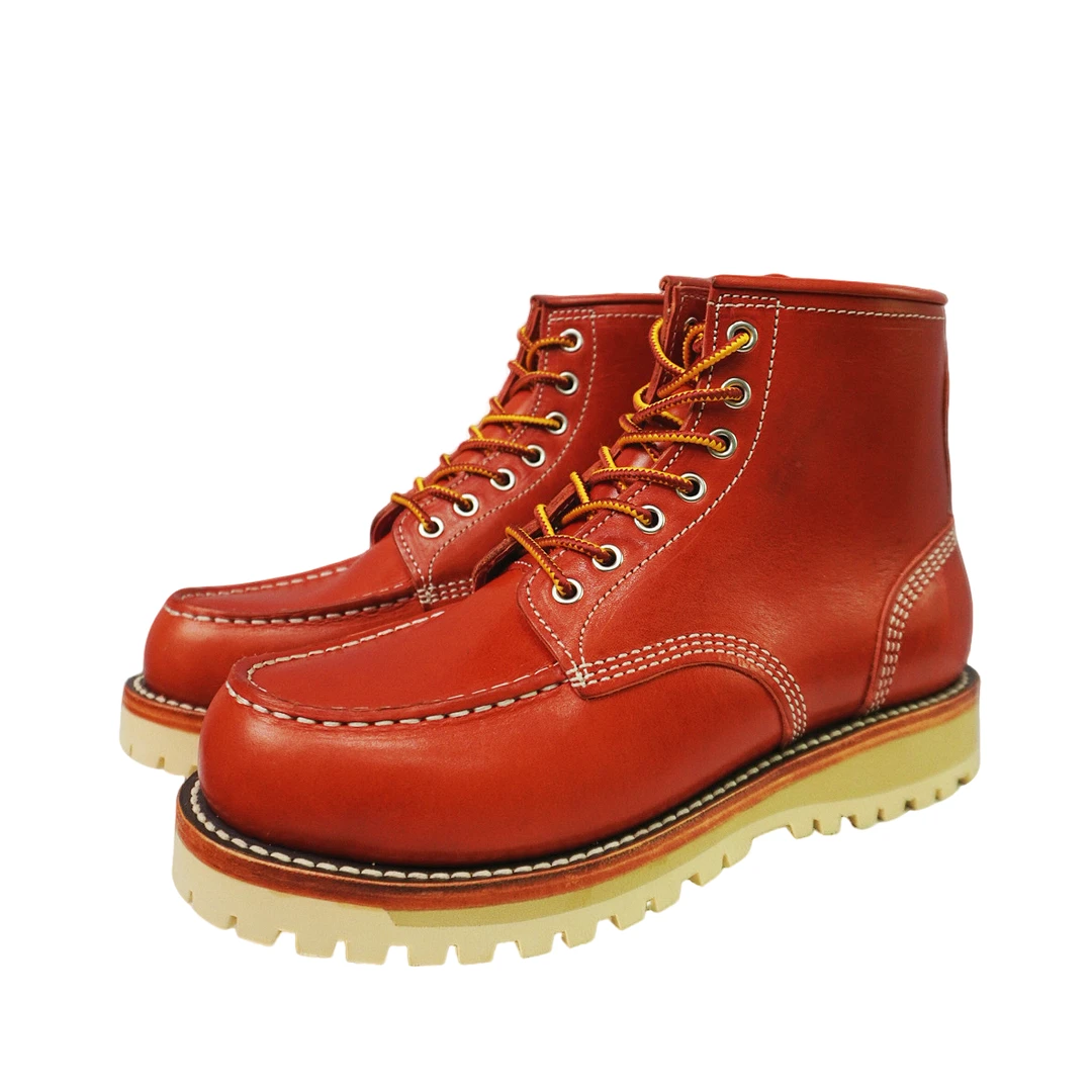 【3.0重水洗栎木皮】升级版875固特异经典工装鞋男鞋工装靴户外休闲