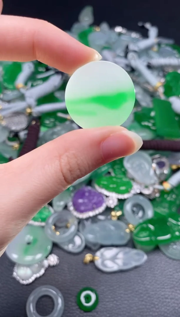 翡翠未镶嵌颈饰所见即所得（一物一图）82