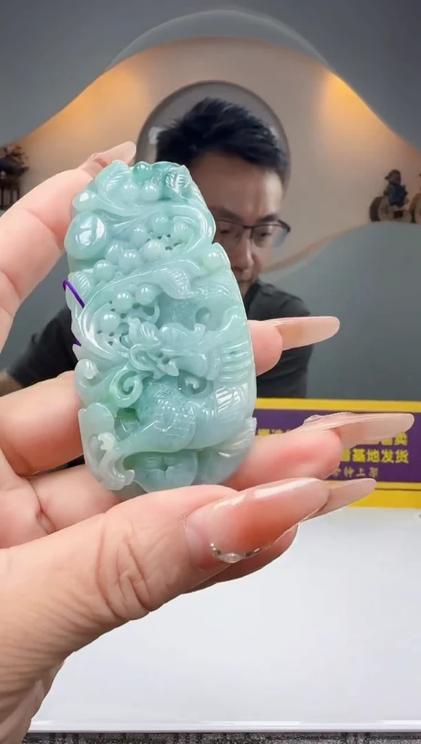 颈饰未镶嵌翡翠Q62964翡翠