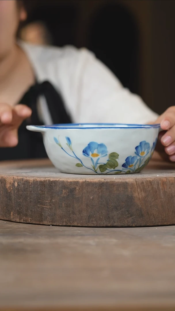 瓷片景德镇高温釉下彩（食品级）