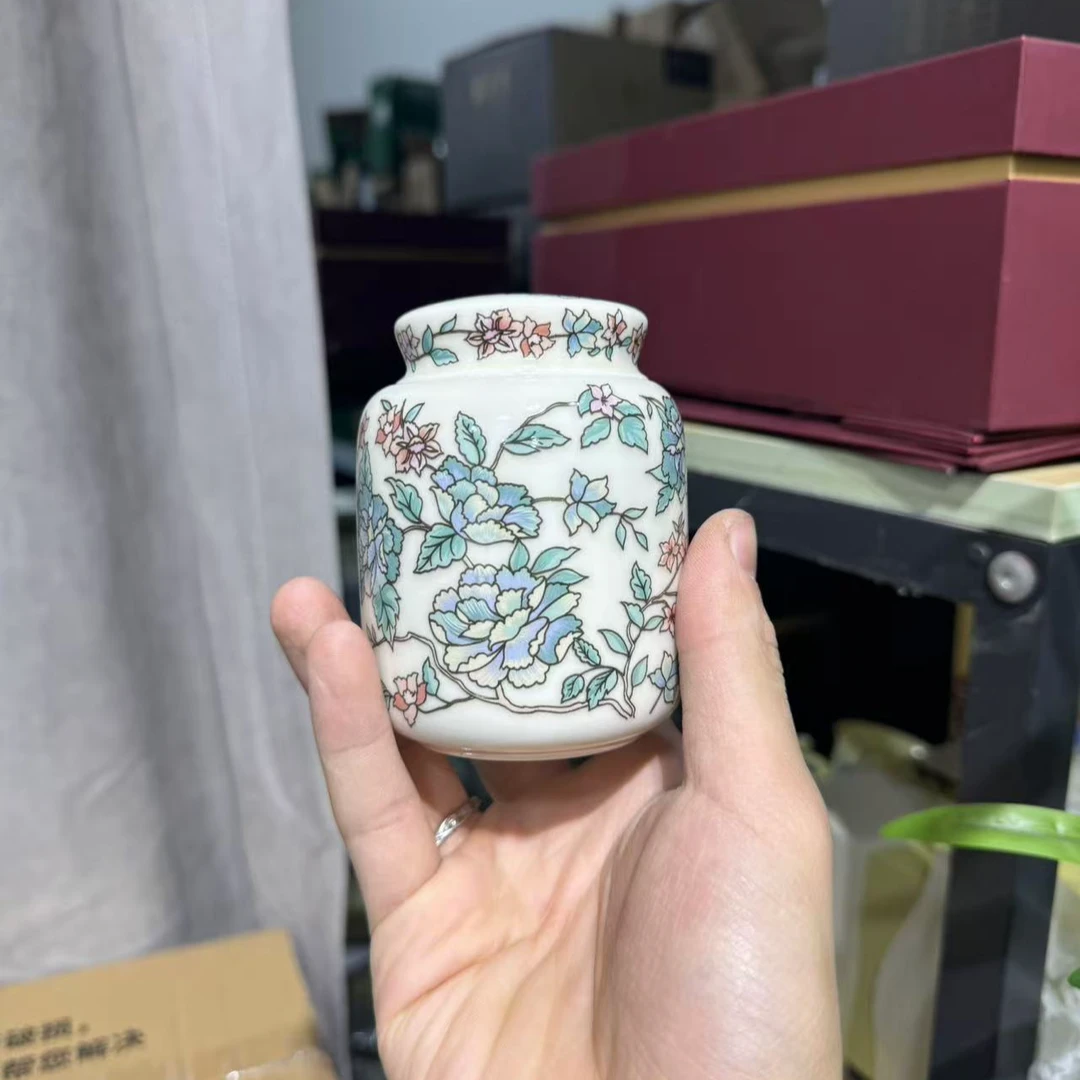 满花茶叶罐小容量5360