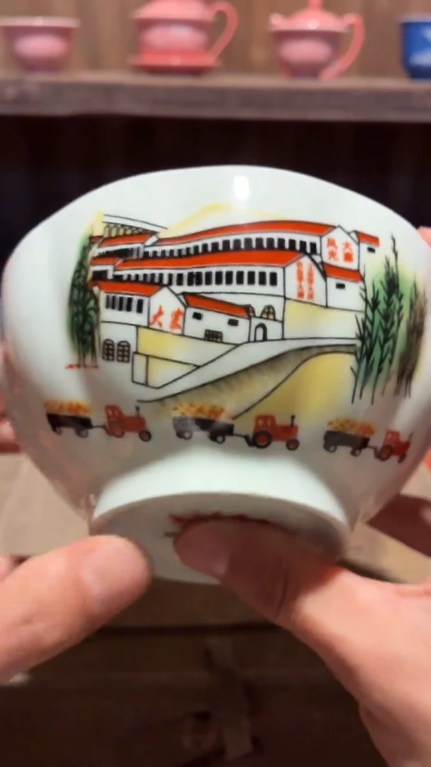 摆件瓷AF08景德镇陶瓷摆件