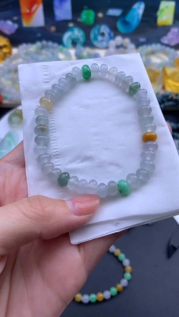 未镶嵌手串翡翠翡翠