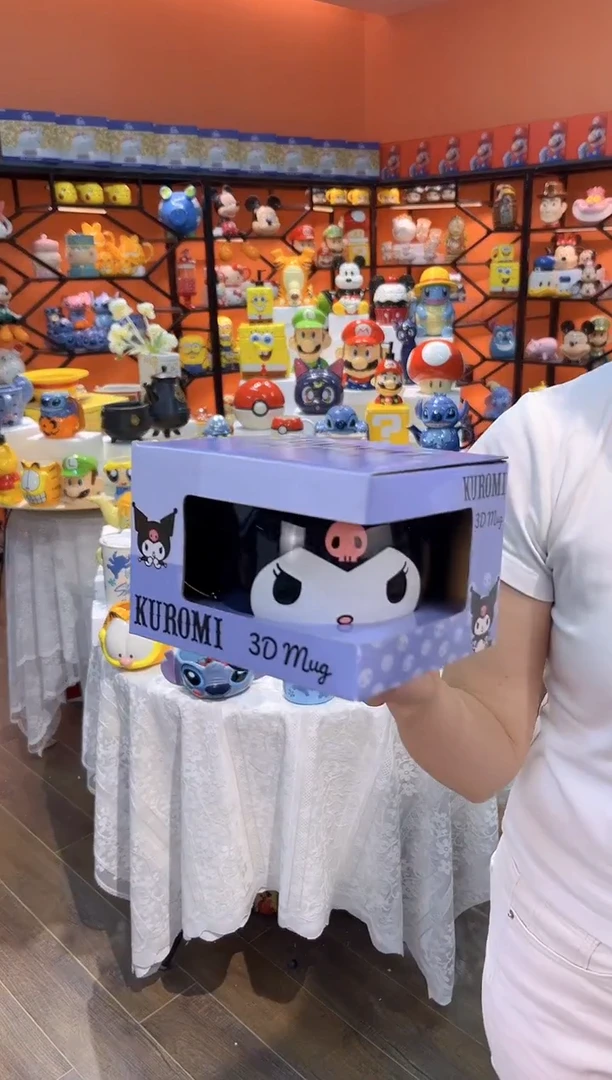 瓷片@@库洛米陶瓷水杯（礼盒）