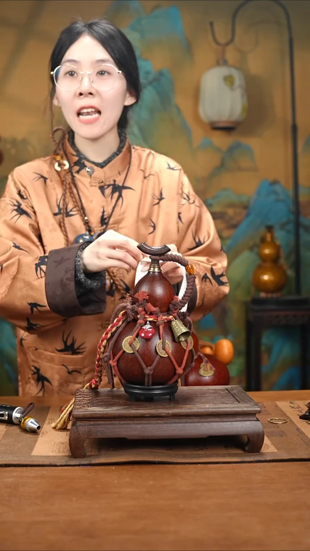 YS106网兜款大漆酒葫芦（现货现发）