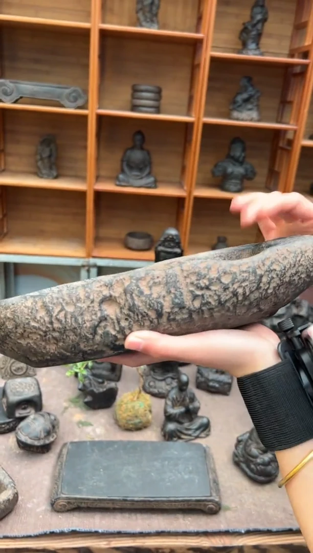 陶土【火山泥】牛槽盆