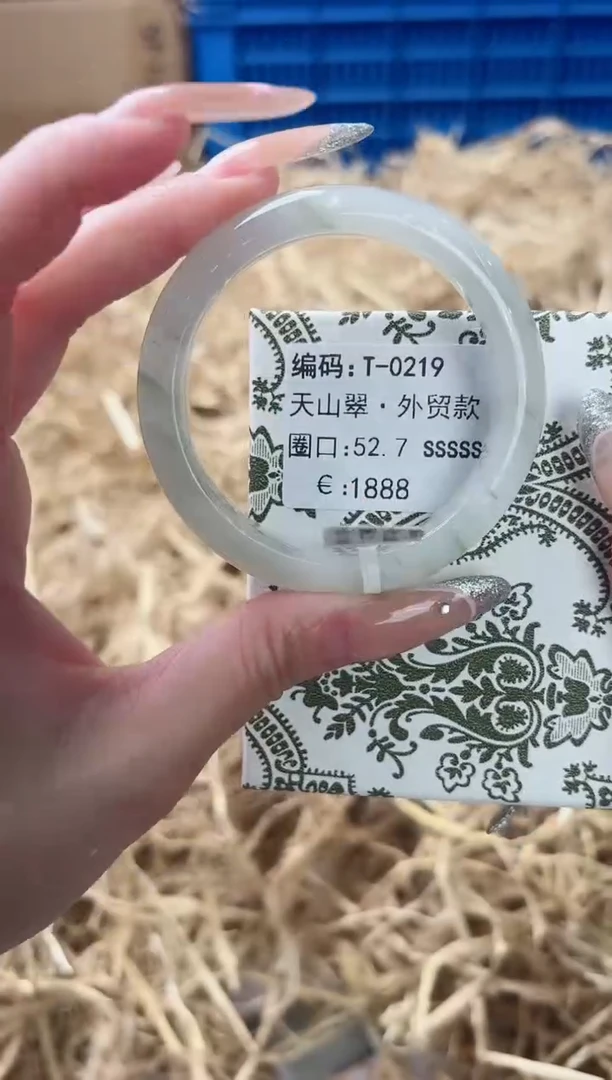 未镶嵌手镯石英质玉T-0219