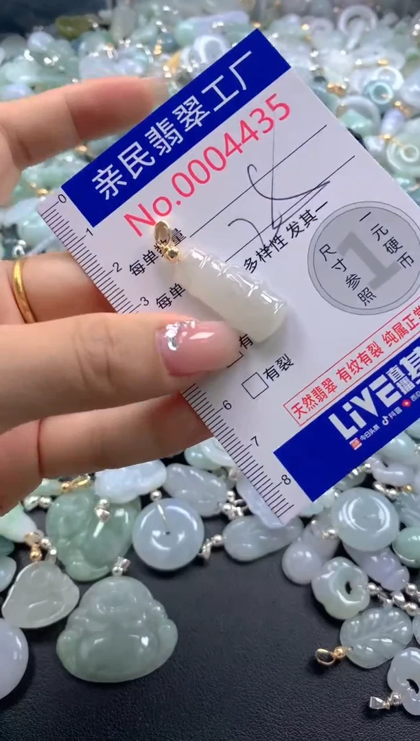 颈饰未镶嵌翡翠4435