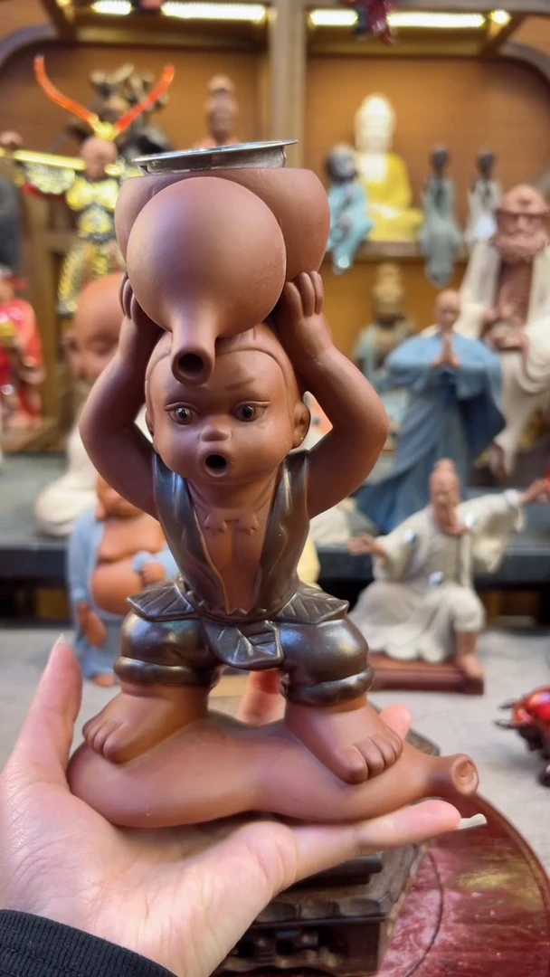 【闪购商品】紫砂茶宠器闵茶宠摆件