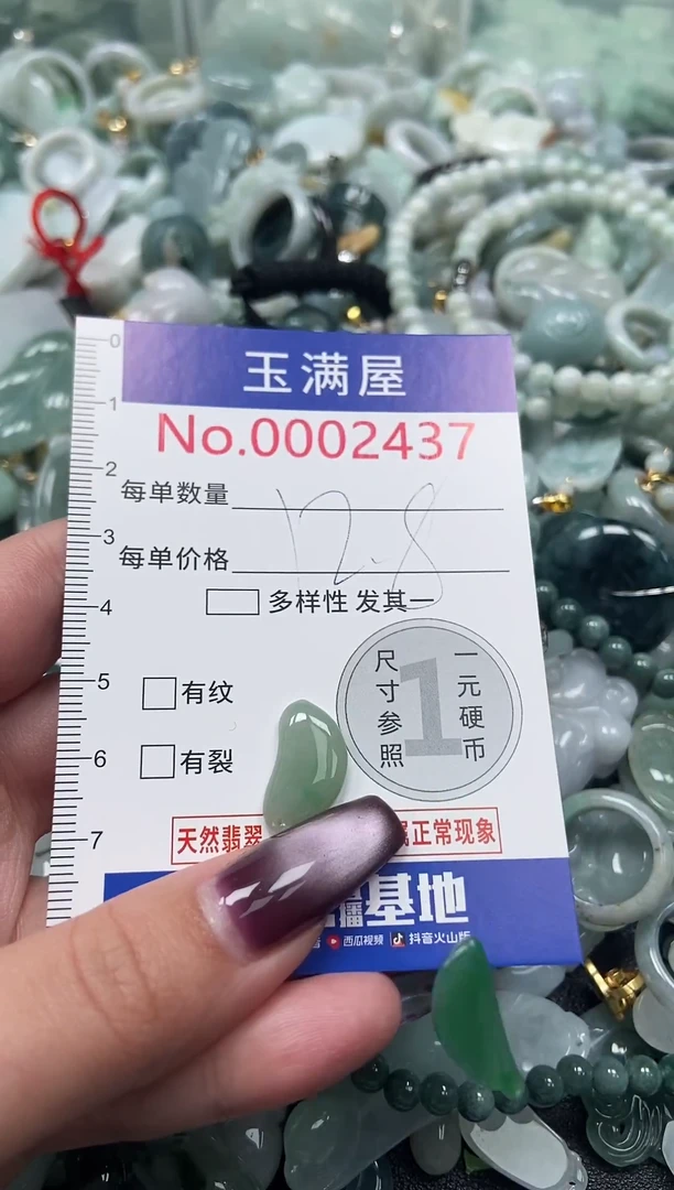 颈饰未镶嵌翡翠2437