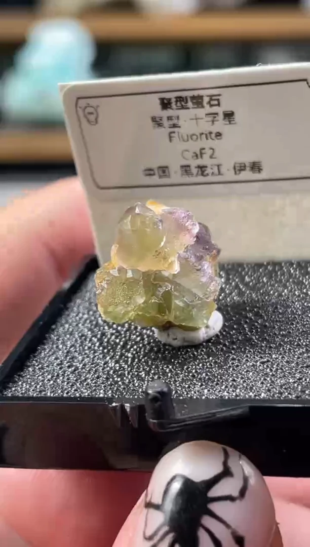石材黑龙江伊春十字星萤石