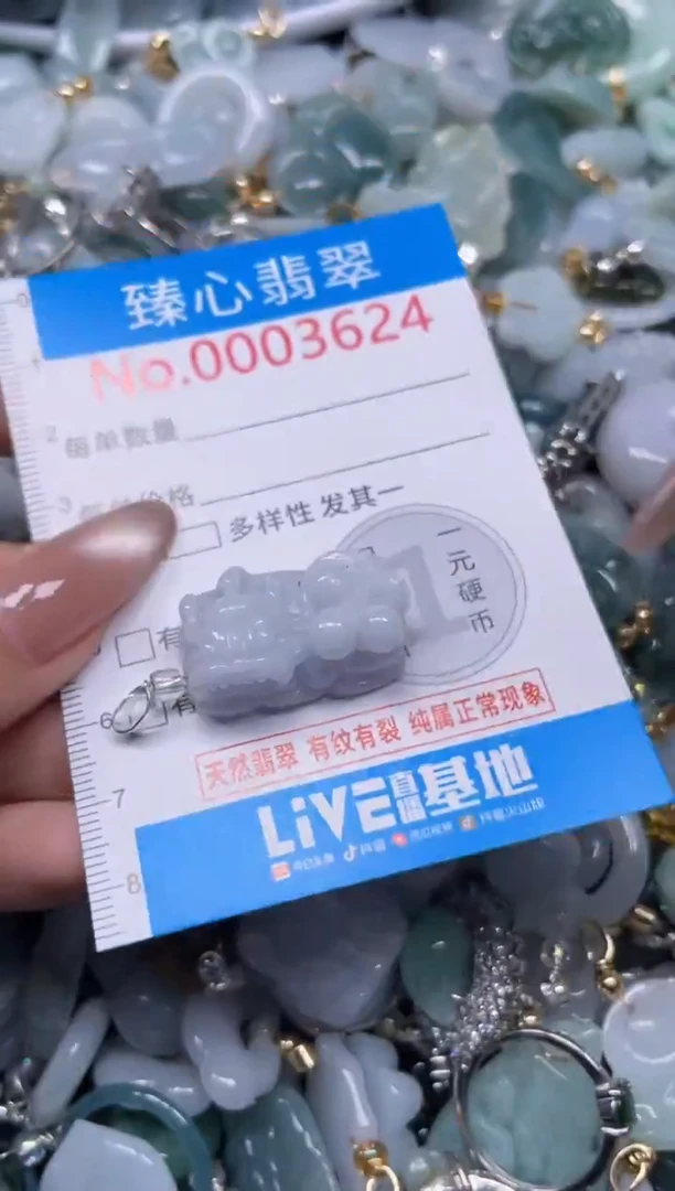 颈饰未镶嵌翡翠3624