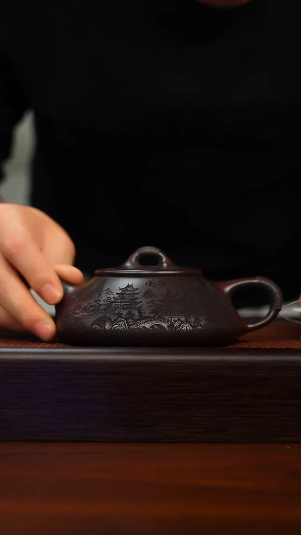 茶壶紫砂原矿紫砂手工茶壶