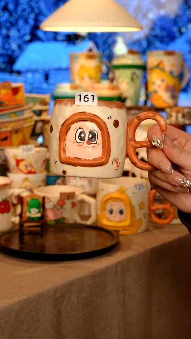 陶瓷161景德镇原创手作高温手工手绘陶瓷