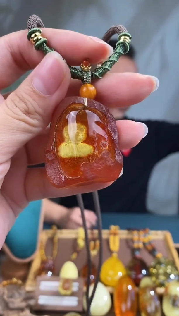 裸石琥珀未镶嵌基地发货 一物一证 顺丰包邮