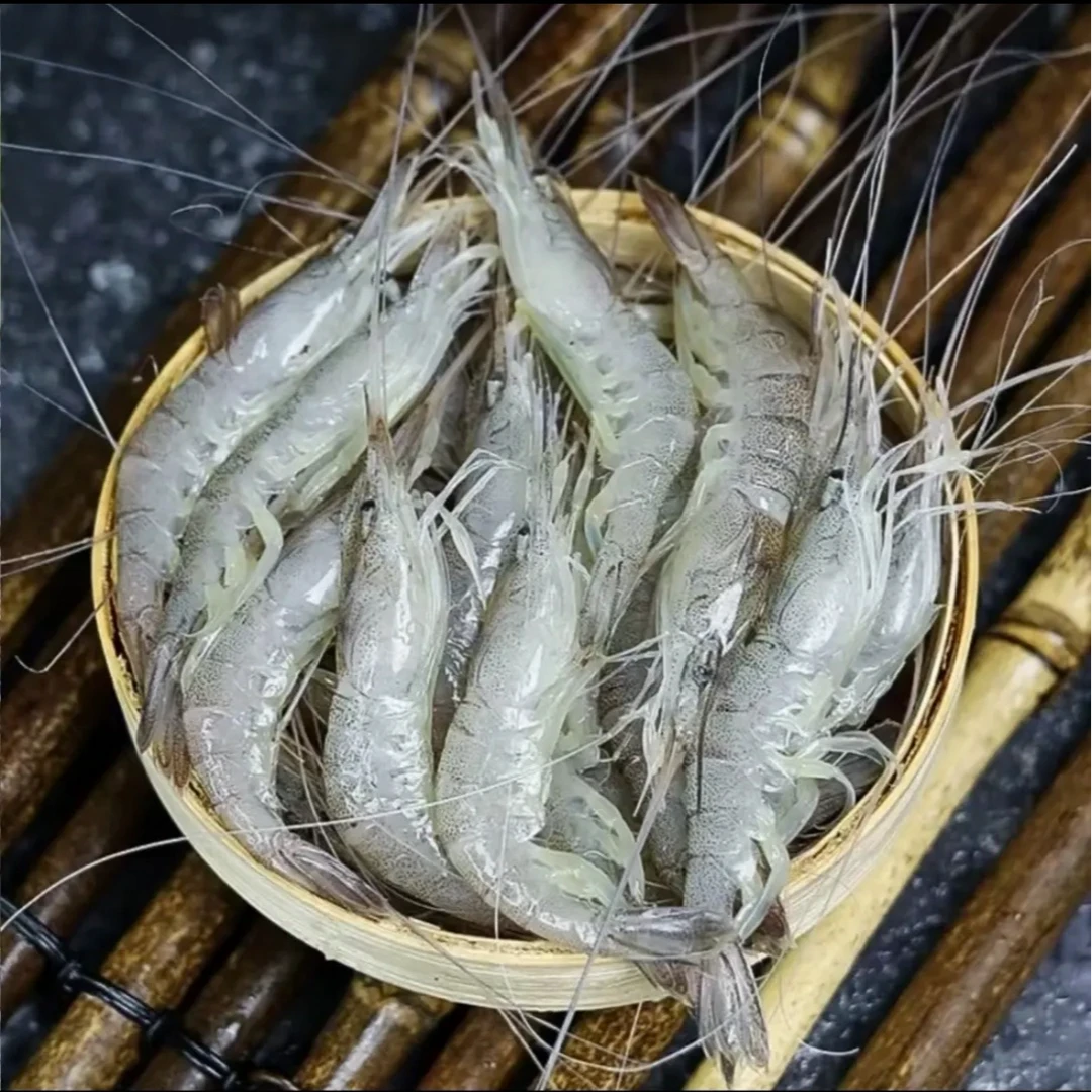 【顺丰发货】④新鲜海水小白虾 肉质鲜嫩 油炸酥脆 500克/盒 到手6盒