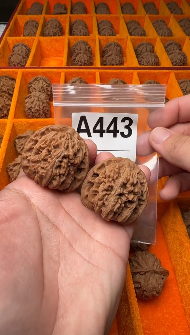 吊坠文玩核桃秦皇楼40-A443