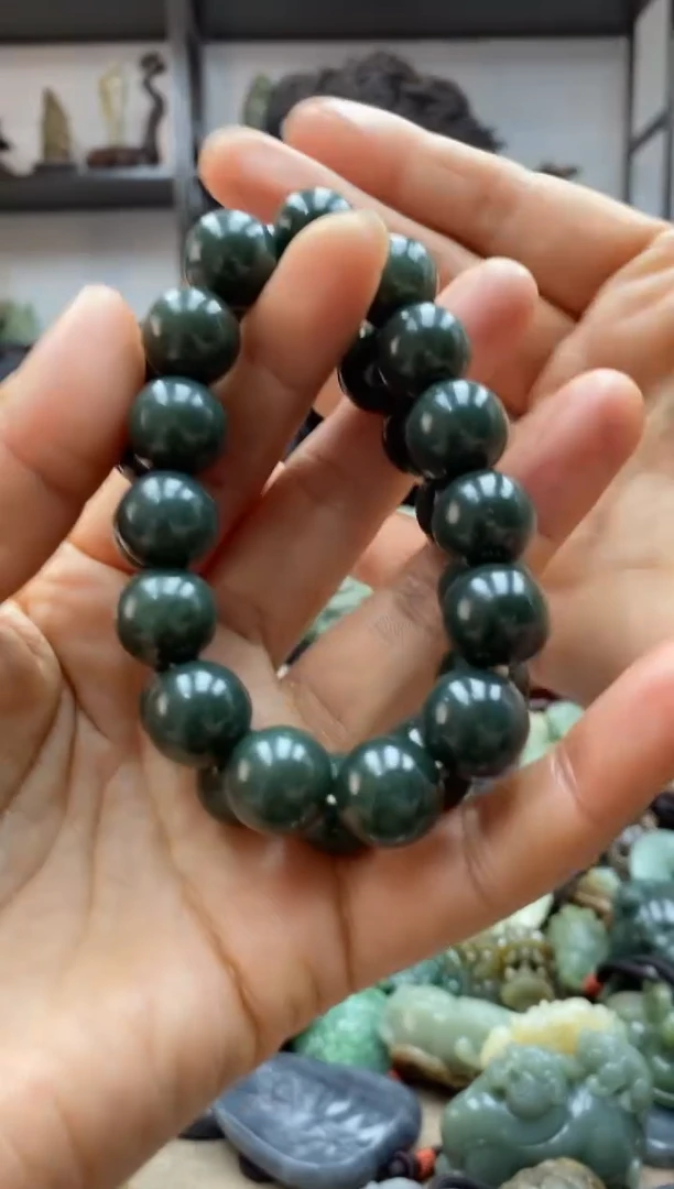 【闪购商品】和田玉手串未镶嵌14拍一发一，多样性发货