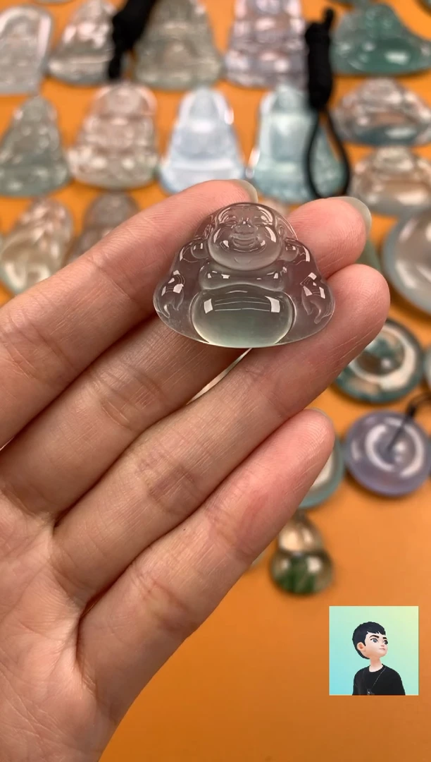 翡翠未镶嵌颈饰21.3-26.6-5.9