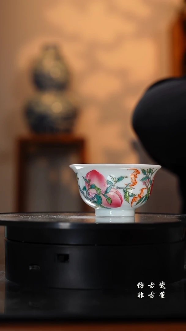 摆件瓷天*老曹严选好物分享  小 九桃