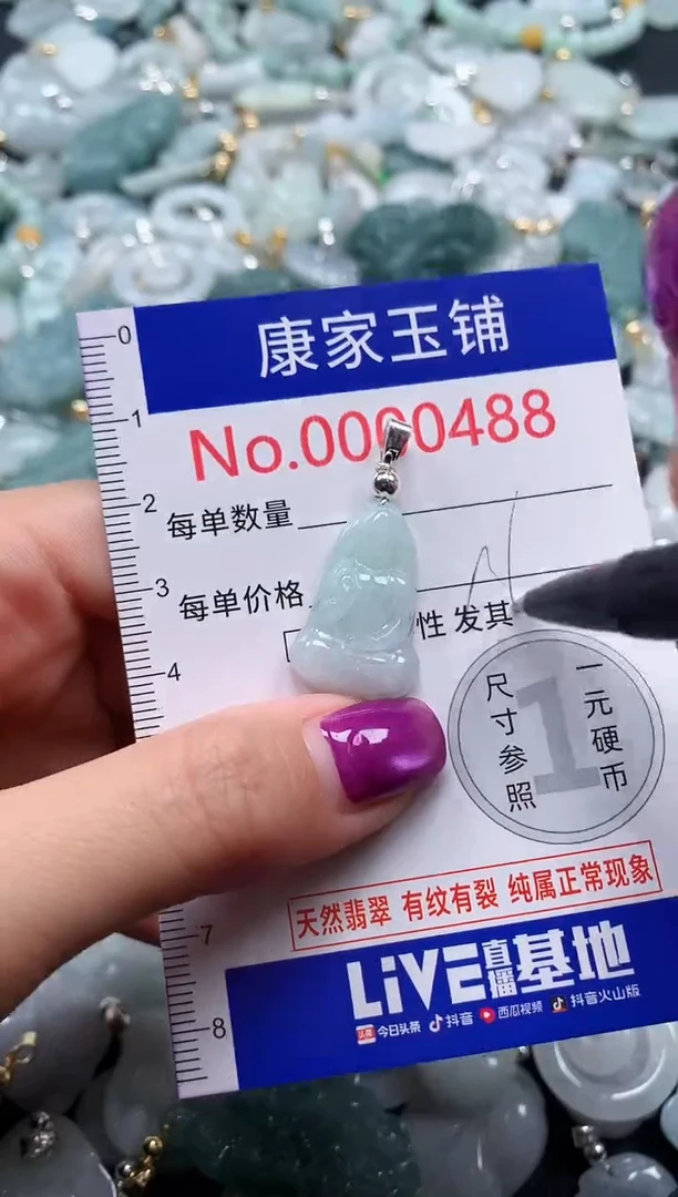 颈饰未镶嵌翡翠488