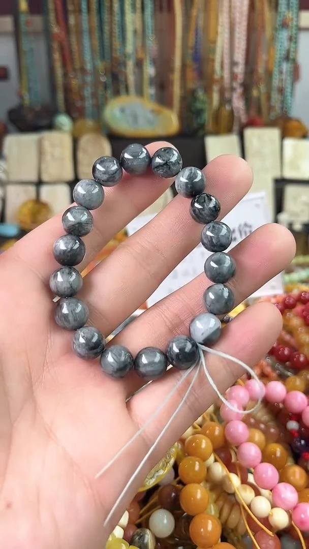 【闪购商品】木变石（鹰眼石）.未镶嵌（一物一件）8004