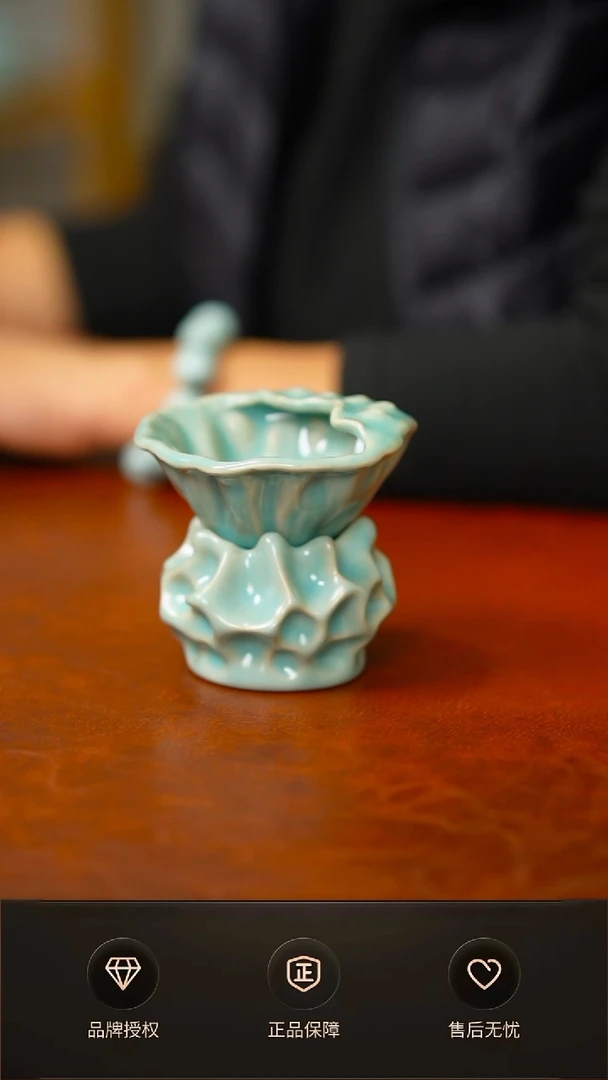新品仿古支钉脸庞茶漏不完美简装