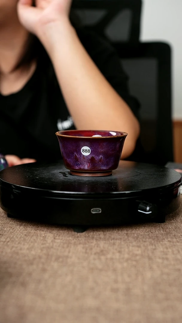 壶888#白露伟一级品原矿钧瓷主人杯