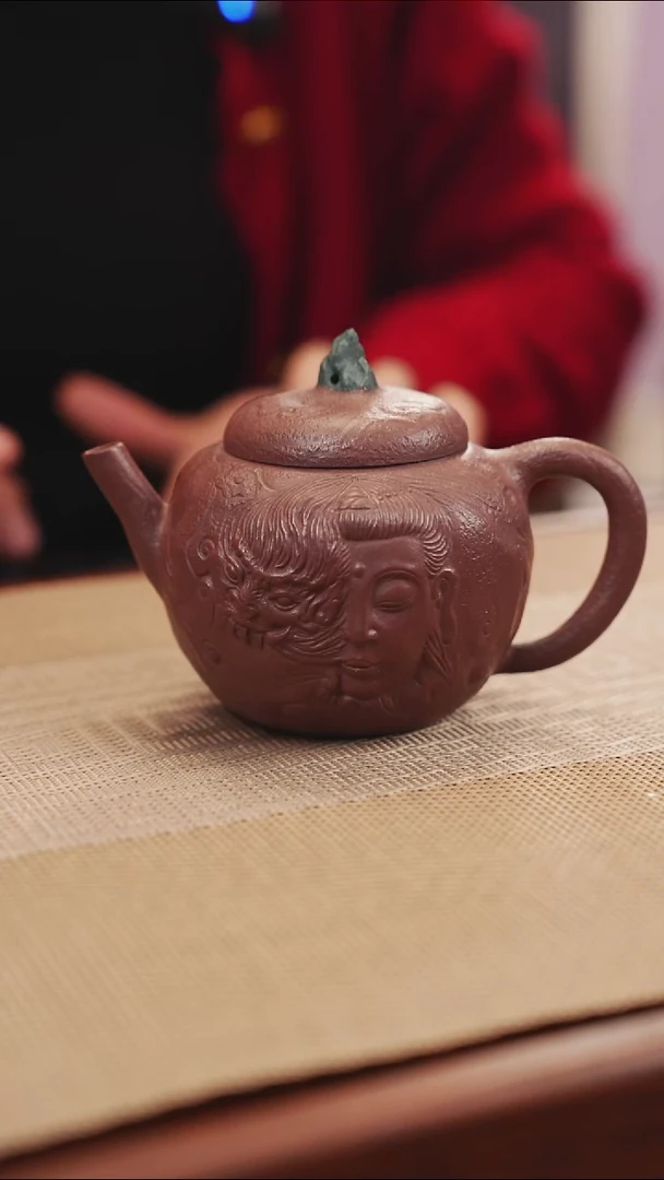 原矿老紫泥一念之间紫砂壶17