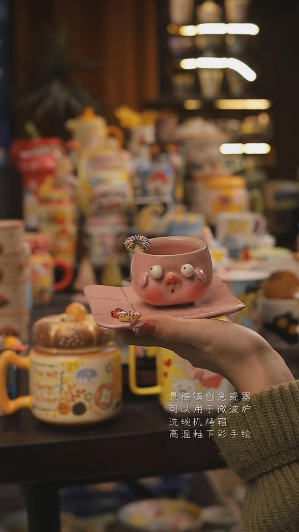 景德镇釉下彩绘设计师款式陶瓷