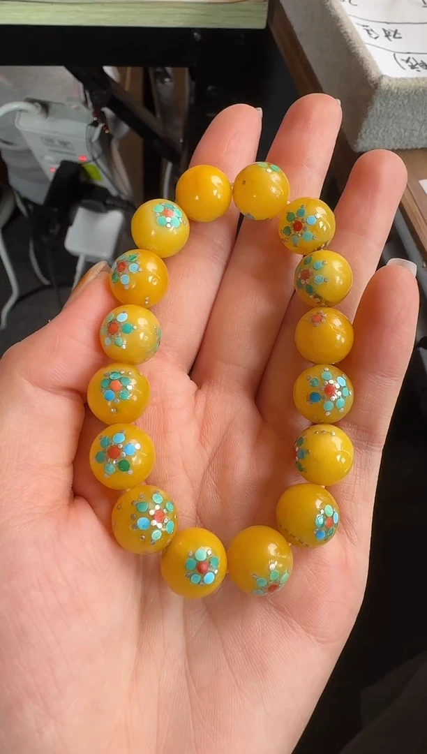 未镶嵌颈饰蜜蜡3172天然蜜蜡珠宝奇石假一罚十