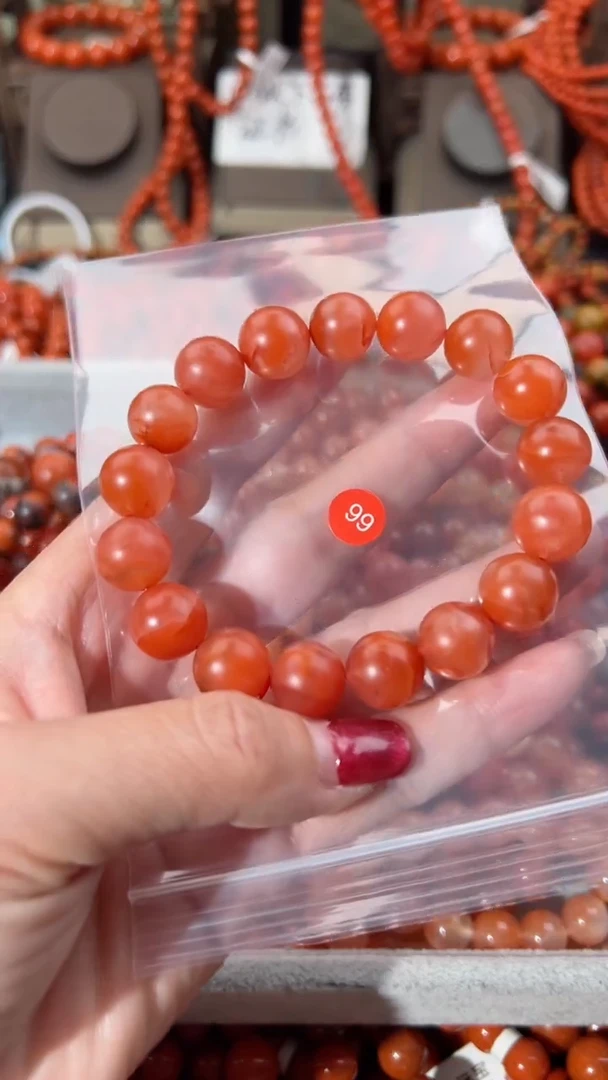 【闪购商品】南红玛瑙手串未镶嵌11