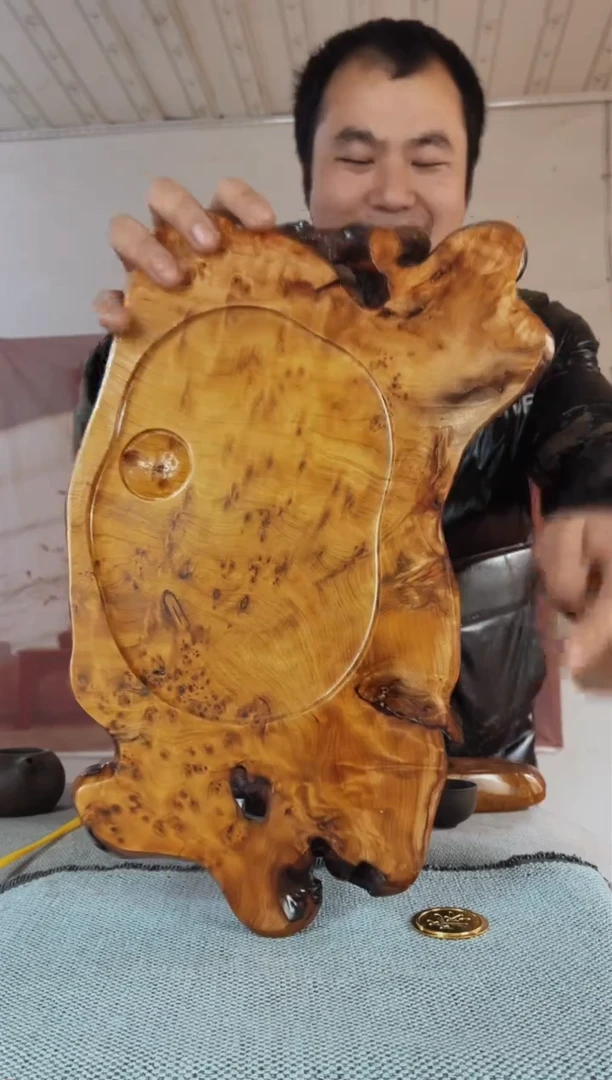 【闪购商品】木木雕茶盘不含配件 截图为准 49