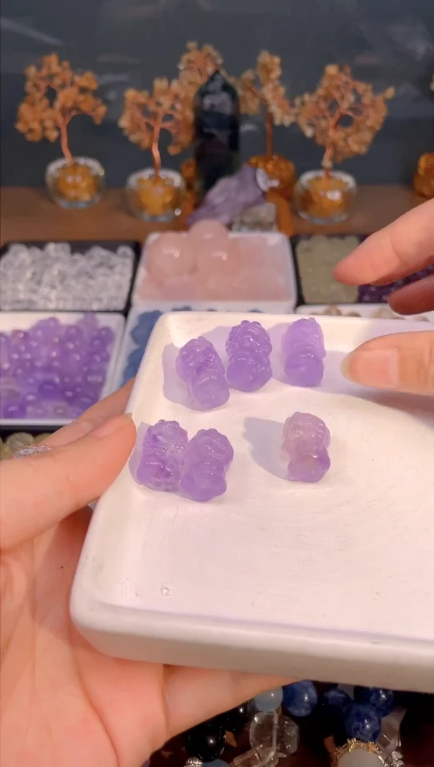 【闪购商品】水晶颈饰未镶嵌16a多样性随机发货1个
