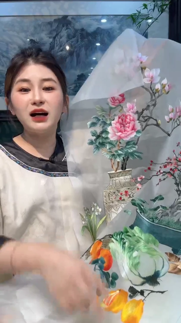 刺绣非遗苏绣手工刺绣