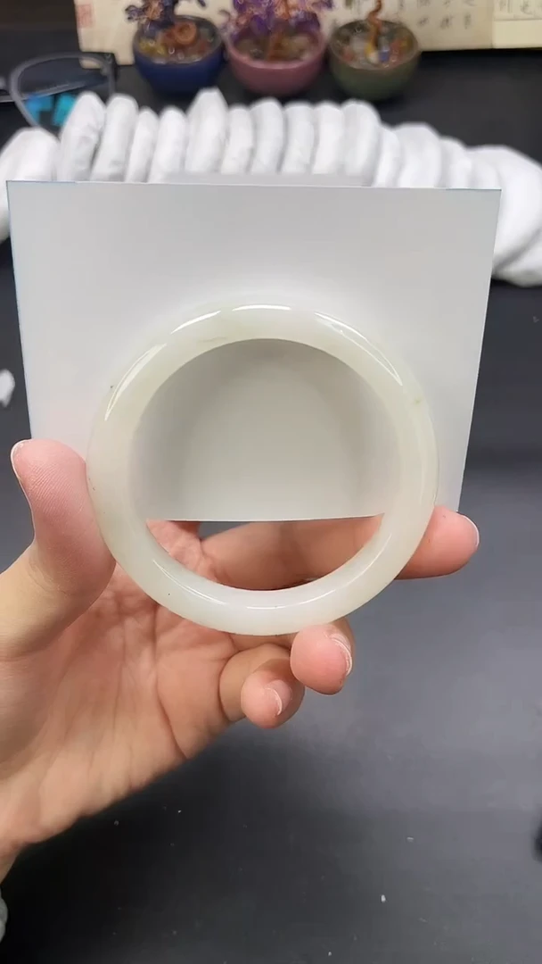 未镶嵌手镯石英质玉A111-55`56